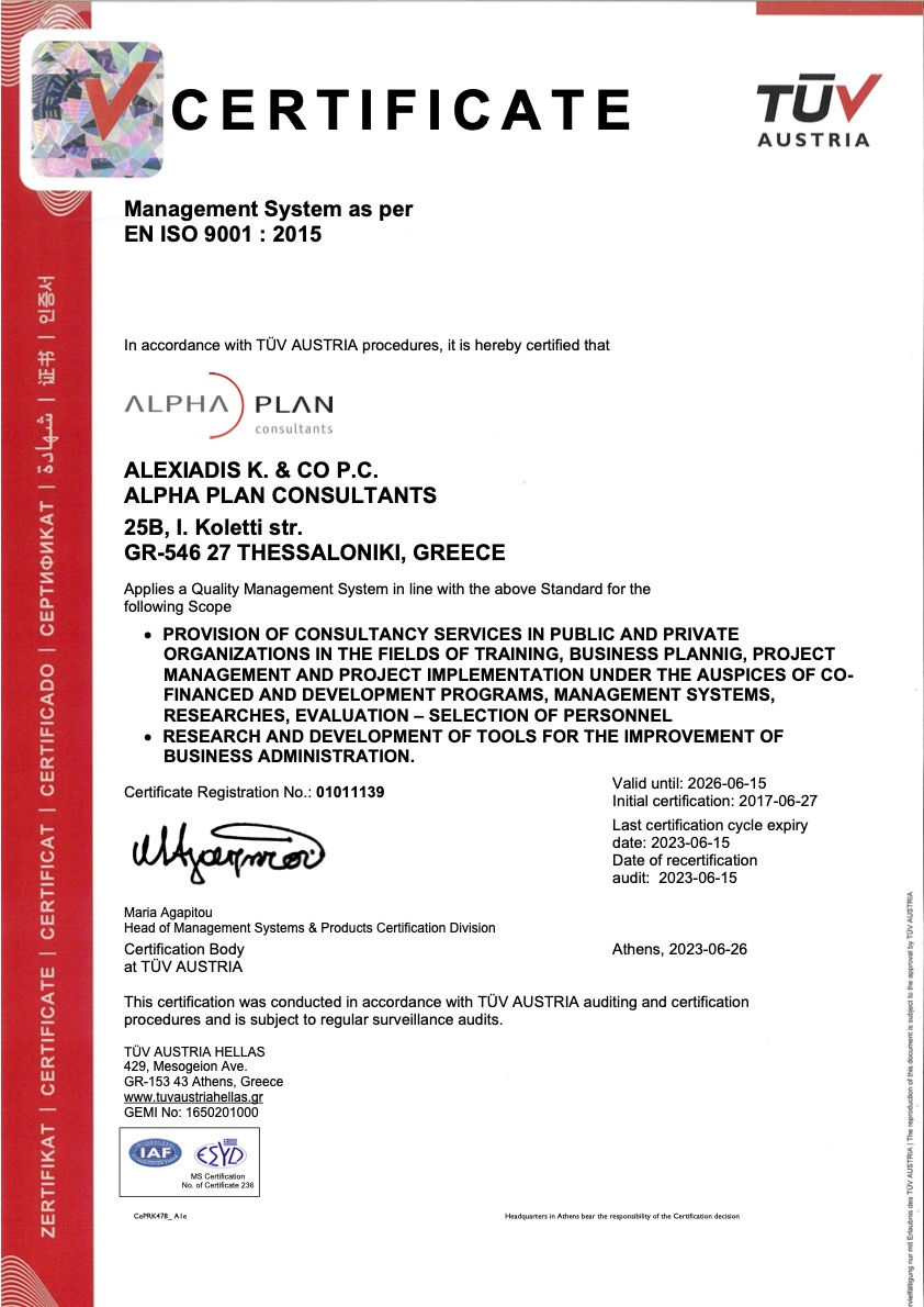 aplan cert iso 9001en